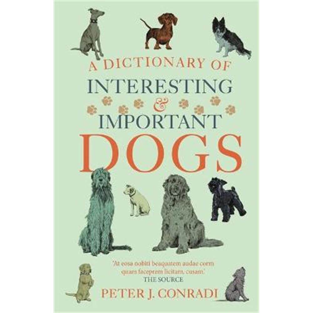 A Dictionary of Interesting and Important Dogs (Paperback) - Peter Conradi